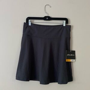 NWT Eddie Bauer Skirt Flowy Grey Size Medium
